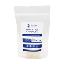 Load image into Gallery viewer, Empty Gelatin Clear Capsules Size 00 Pharmaceutical Grade