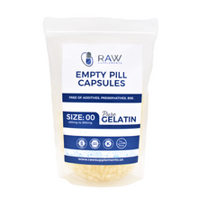 Load image into Gallery viewer, Empty Gelatin Clear Capsules Size 00 Pharmaceutical Grade