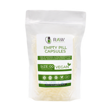 Load image into Gallery viewer, Empty Vegetarian Clear Capsules Size 00 HPMC  Pharmaceutical Grade